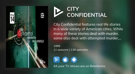 city confidential streaming|city confidential complete series.